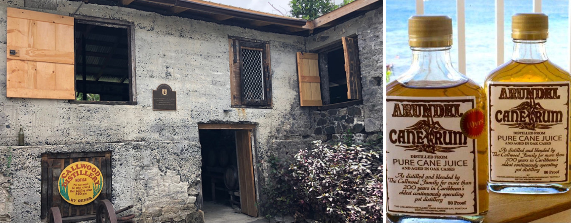 Callwood Rum Distillery BVI Yacht Charters