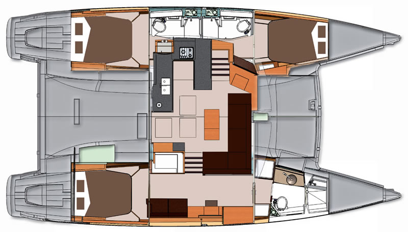 Helia 44 3 Cabin Layout