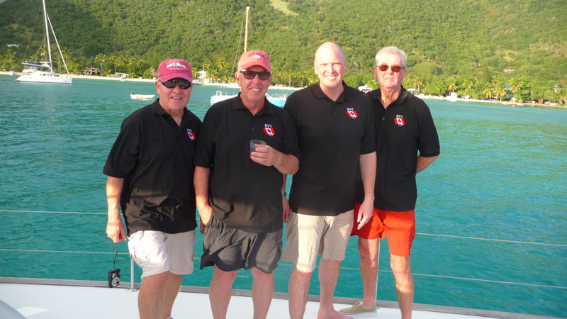 A great time aboard Ty Soizic!