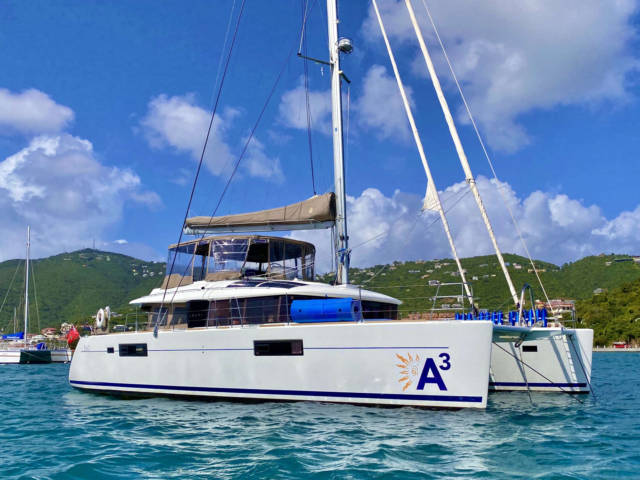 A3: 56′ Lagoon catamaran