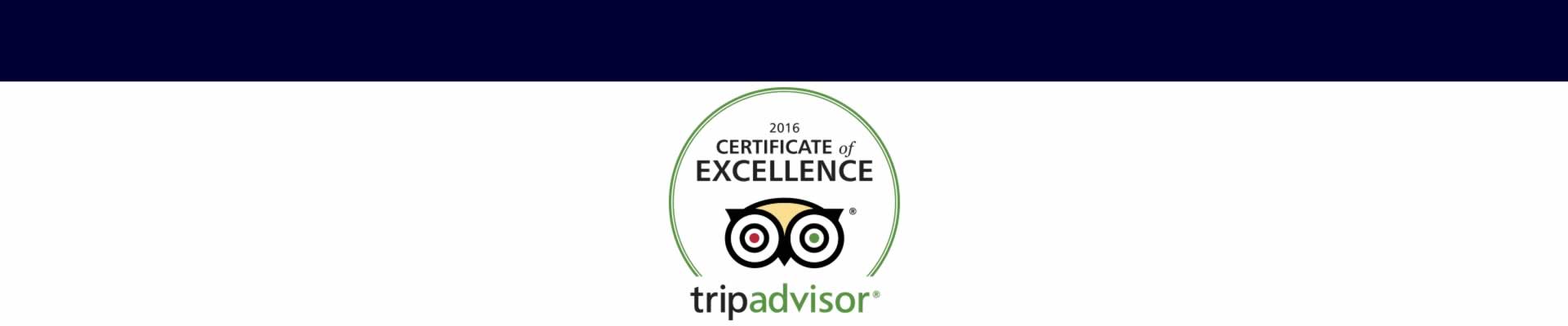 BVIYC Earns 2016 TripAdvisor Certificate of Excellence!