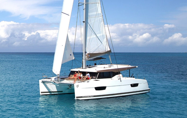 Fountaine Pajot Lucia 40 avaiable to rent from BVI Yacht Charters