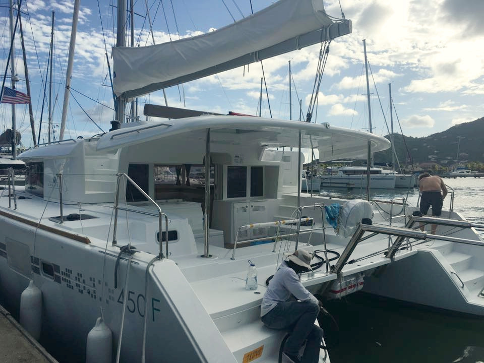 1Love, our new Lagoon 450 arrived in our fleet