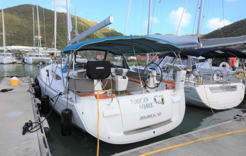 Sun Odyssey 519 Stern