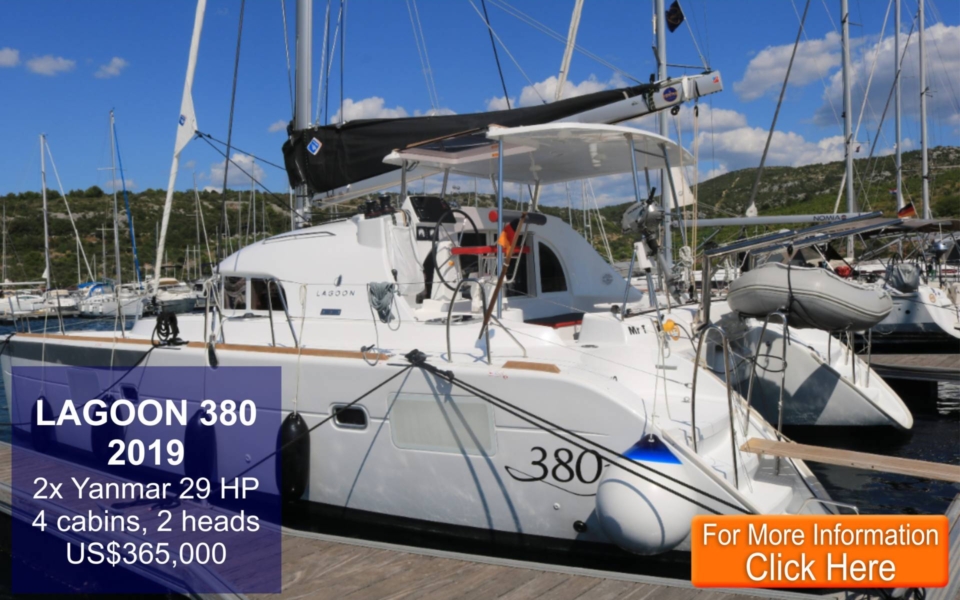 Lagoon 380 slider