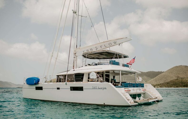 EBB & FLOW: 56’ Lagoon catamaran