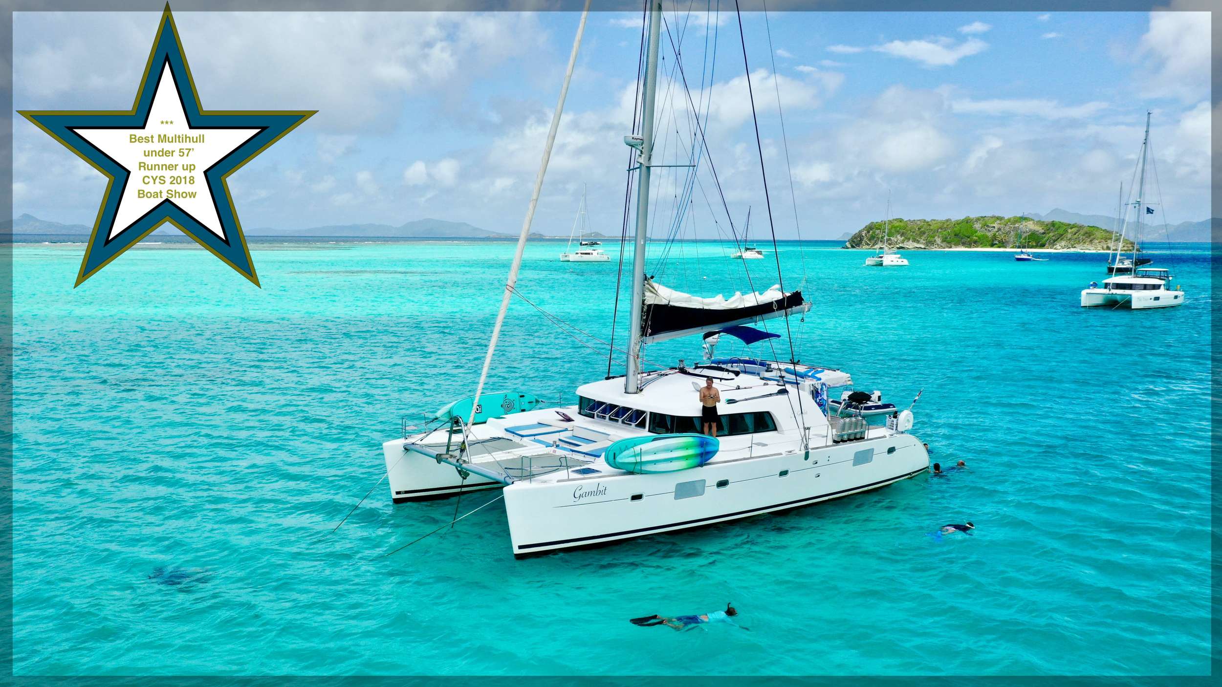 GAMBIT: 500 Lagoon Catamaran